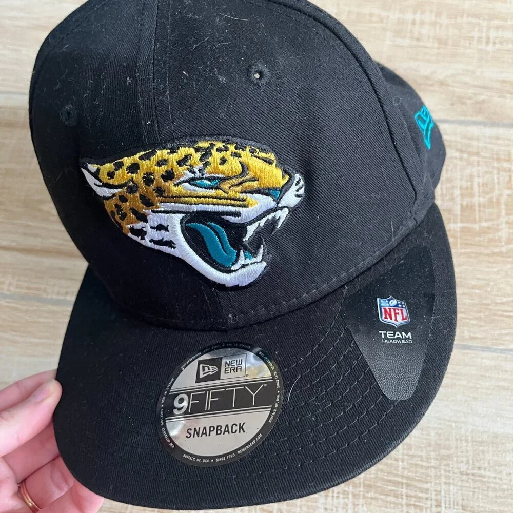 Unisex New Era Black Jacksonville Jaguars Hat - OSFM